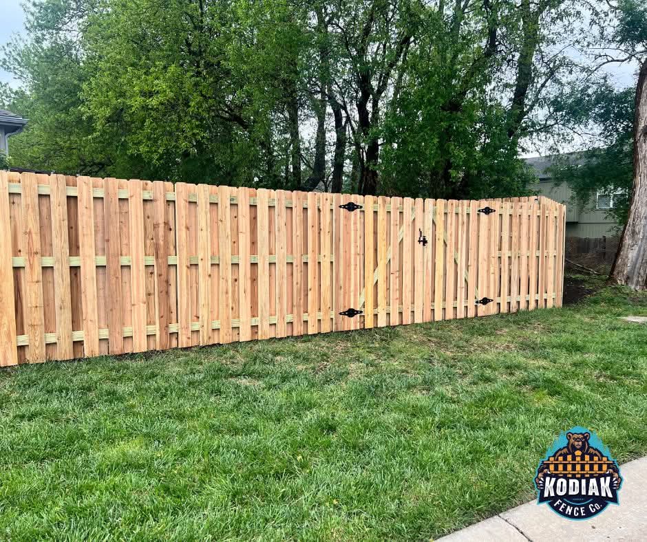 Kodiak Fence Co. project photo from Joseph L.'s Angi review — Wood Fence Installation